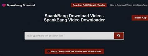 descargar videos de spankbang|Descargador de videos SpankBang